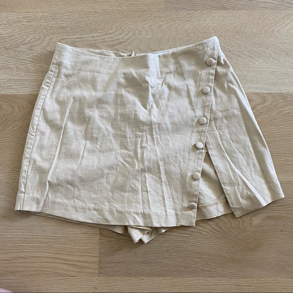 L’Academie Linen Skort